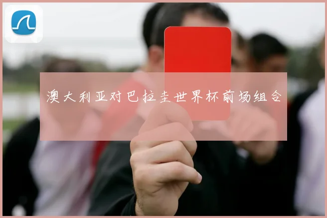 澳大利亚对巴拉圭世界杯前场组合
